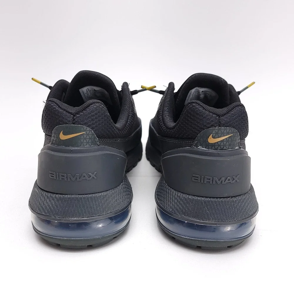 Nike Air Max Pulse‎ Mens Black Gold Low Top Running Shoes HQ2573-001 Size 9.5